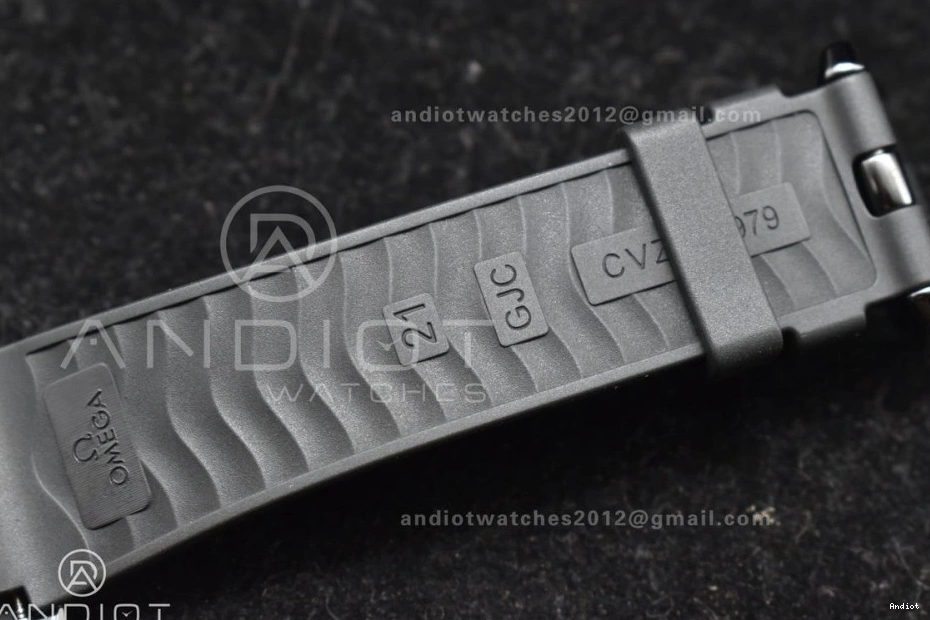 Seamaster Dial VSF 300M Rubber A8806 Black Best PVD Edition on Black Strap Diver 0314